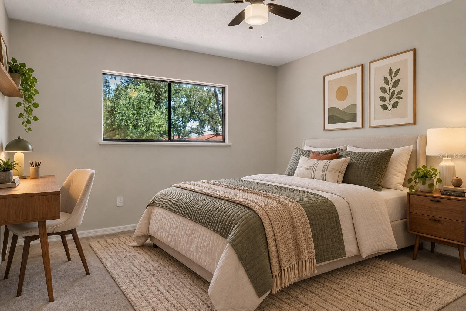 Secondary bedroom upstairs - 8235 AMBROSE COVE WAY, ORLANDO