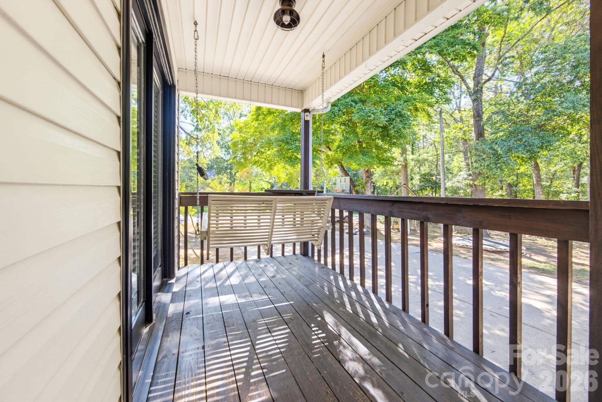 back porch - 28159 Poplins Grove Church Road, Albemarle