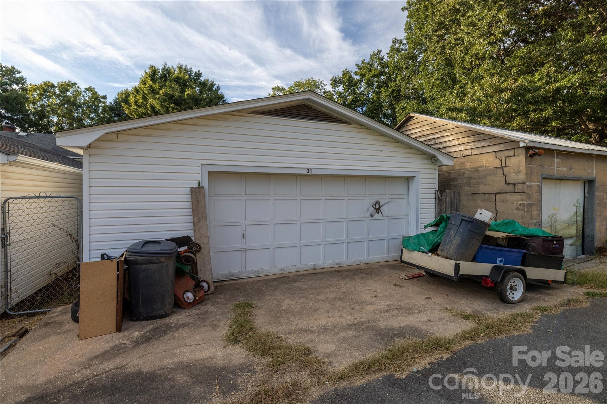 GARAGE FROM THE ALLY - 31 Maple Street, Badin