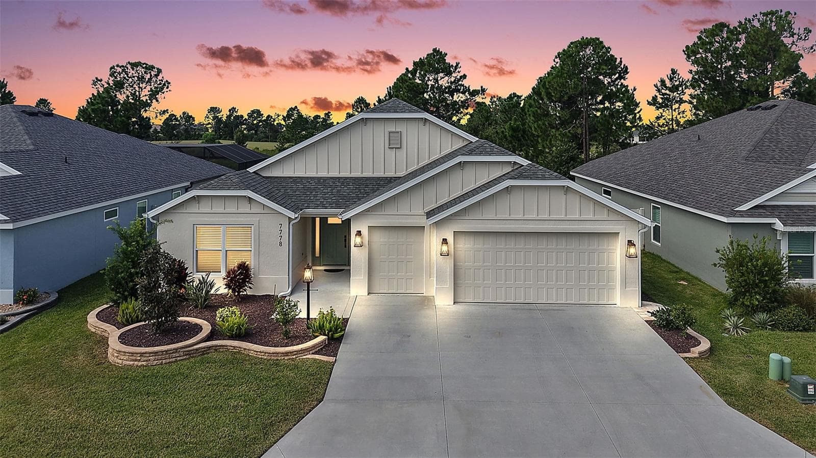 Twilight Front Elevation - 7778 BRIAN ETHEREDGE WAY, THE VILLAGES