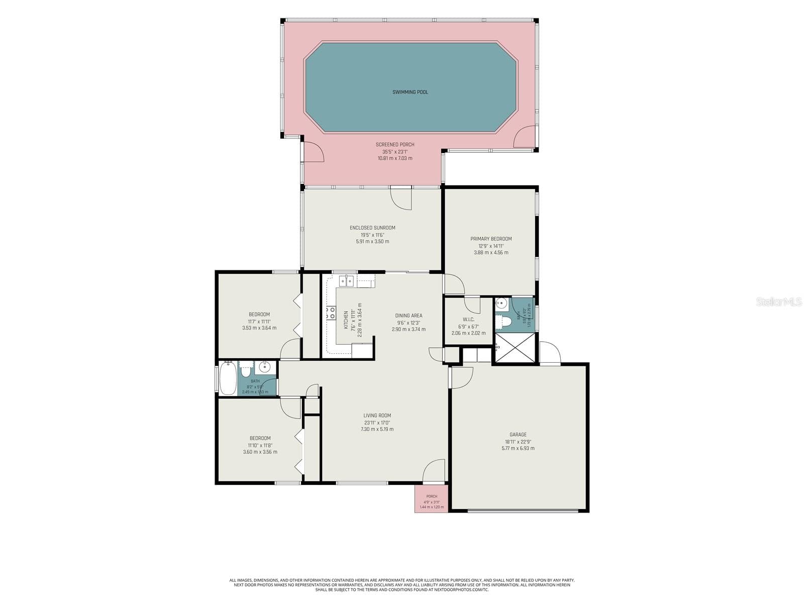 Floor Plan - 8064 FAWNRIDGE CIR, TAMPA
