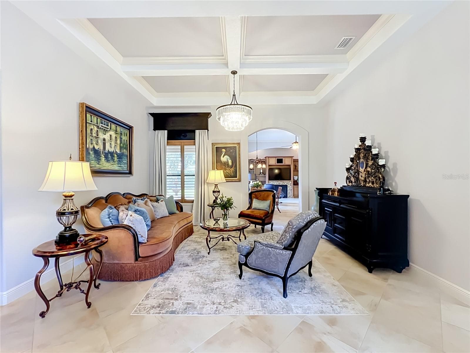 Living room - 7456 POINTE VENEZIA DR, ORLANDO