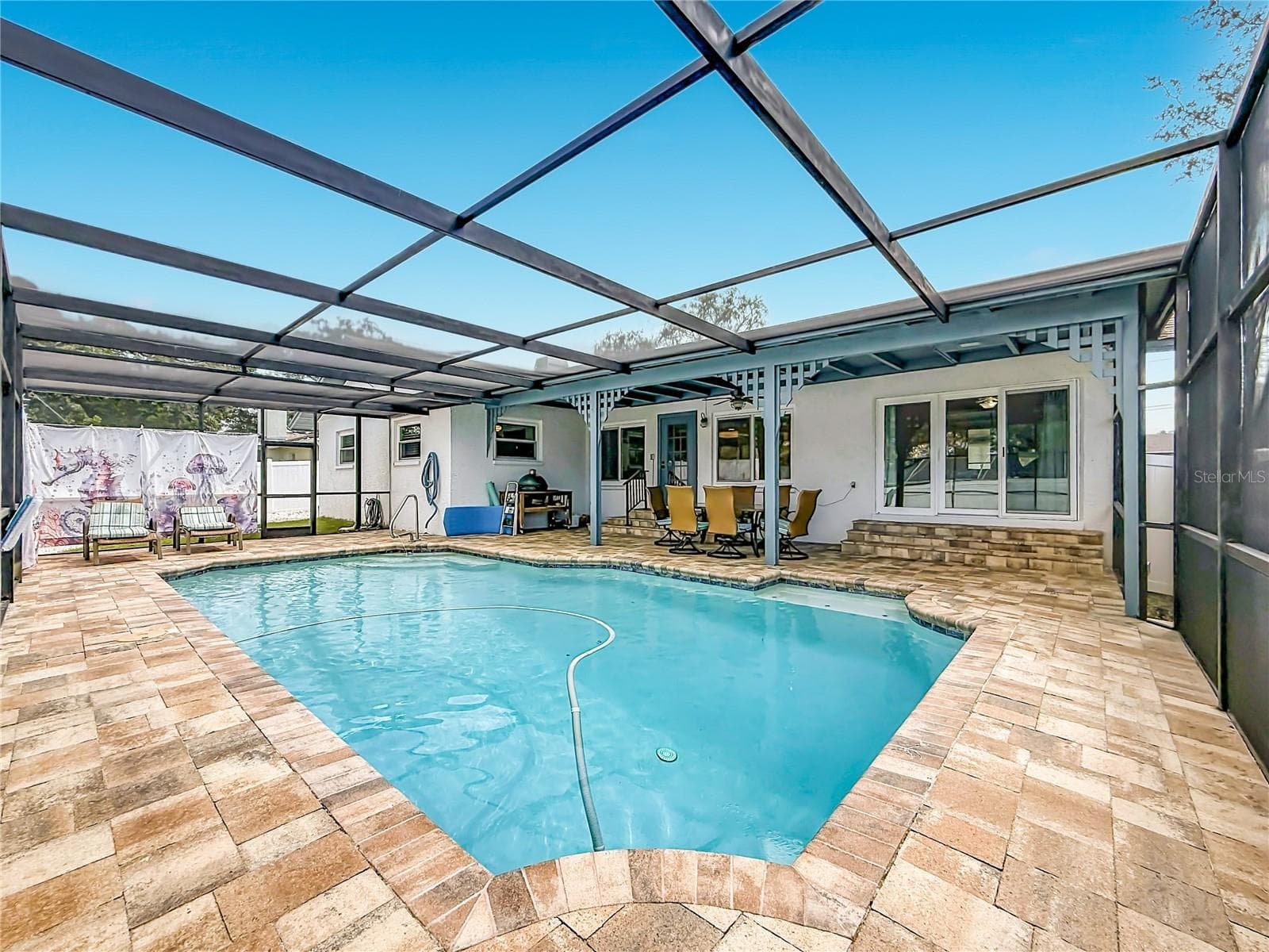 Outdoor Living Space and Pool Area - 3314 ENTERPRISE RD E, SAFETY HARBOR