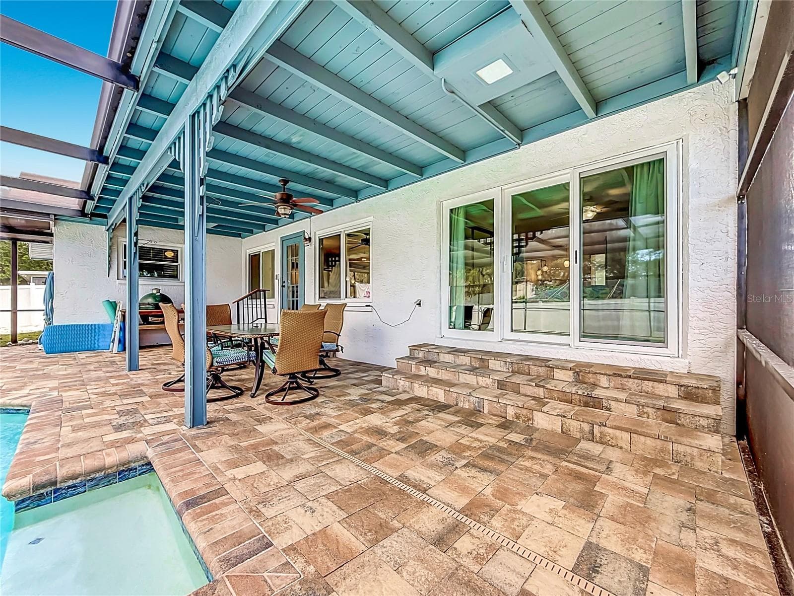 Outdoor Living Space and Pool Area - 3314 ENTERPRISE RD E, SAFETY HARBOR