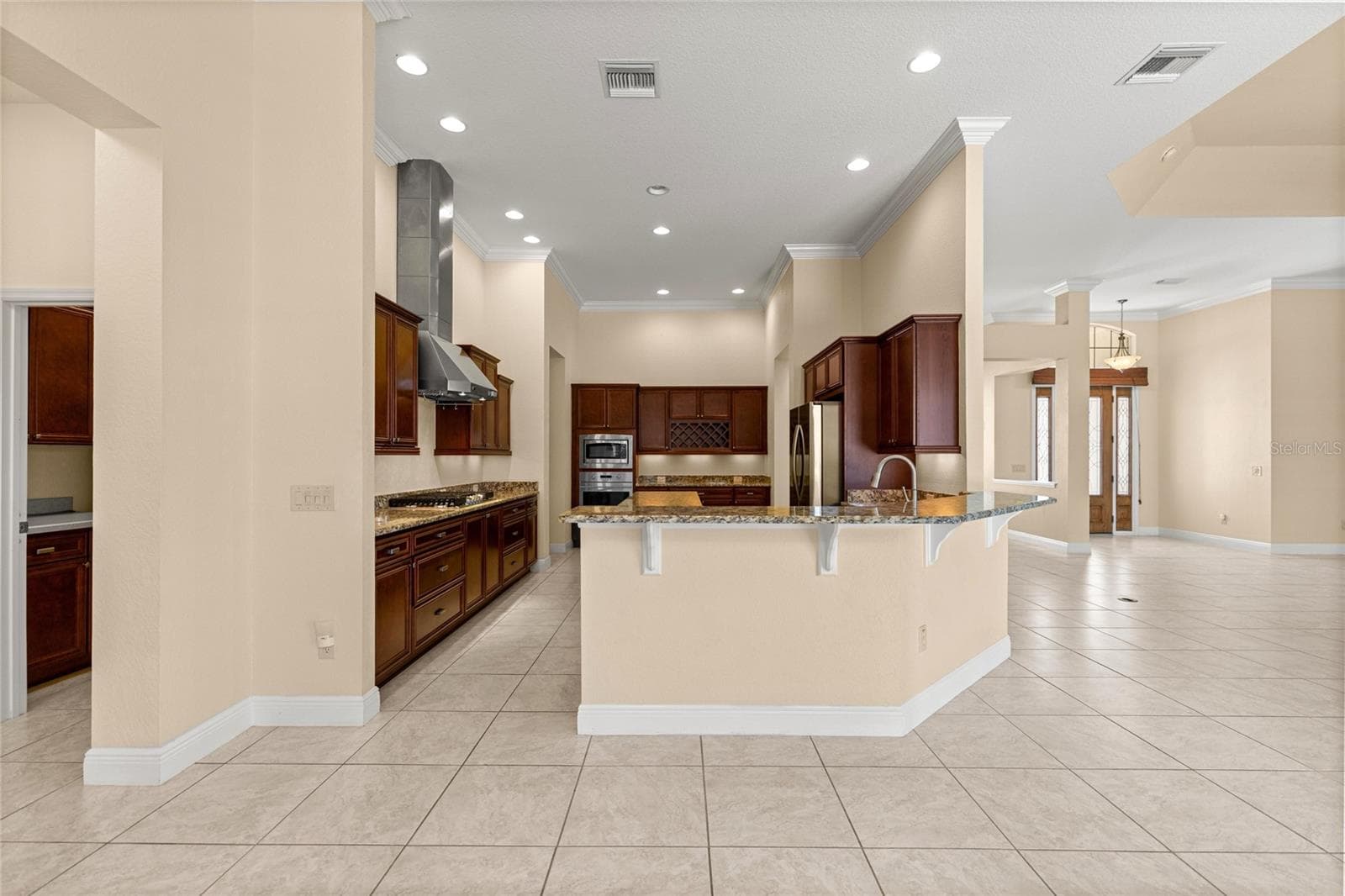 Kitchen counter. - 1126 MIONA SHORES DR, THE VILLAGES