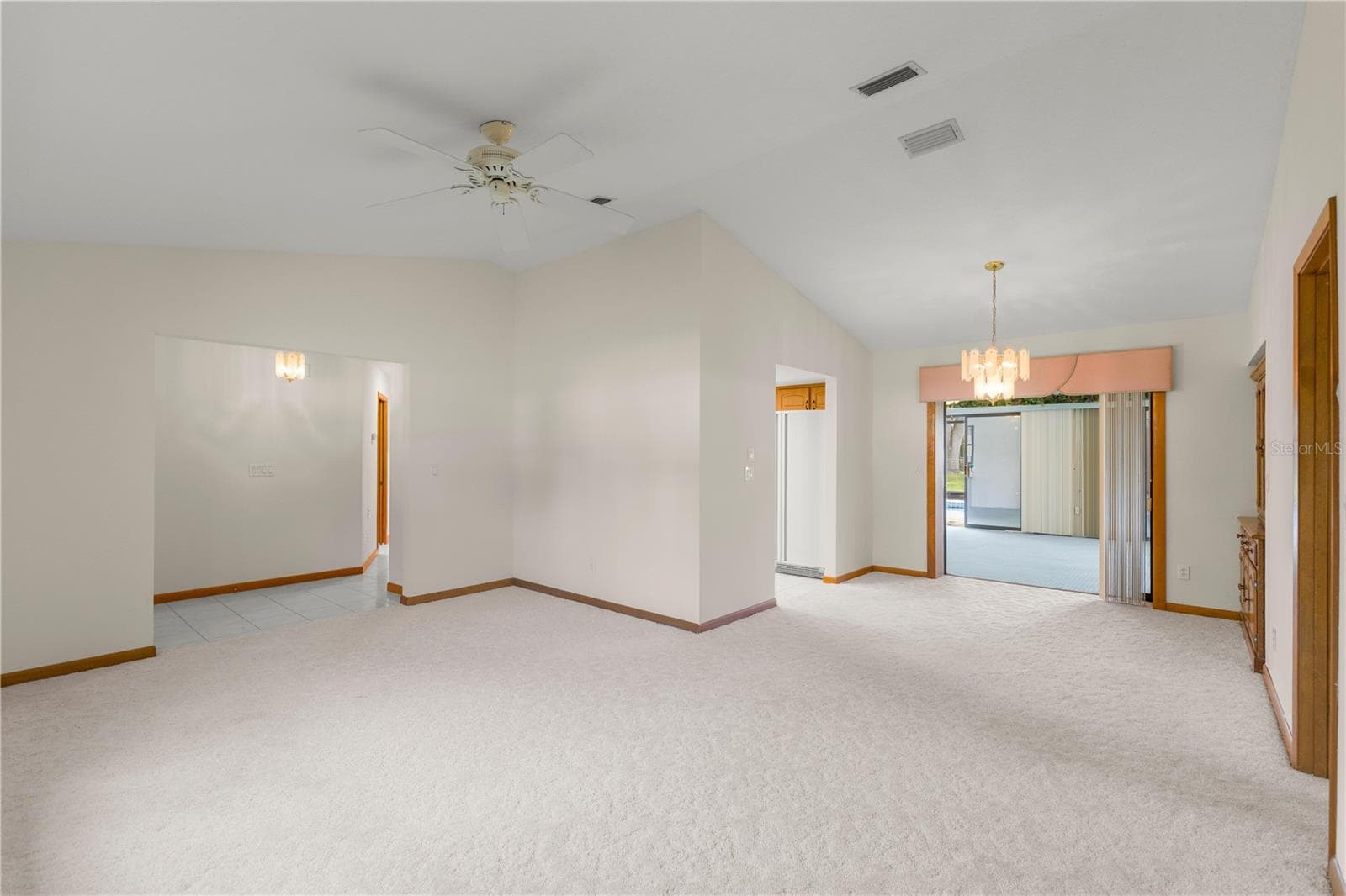 View from Den or Formal Living Room - 7430 SW 100TH PL, OCALA