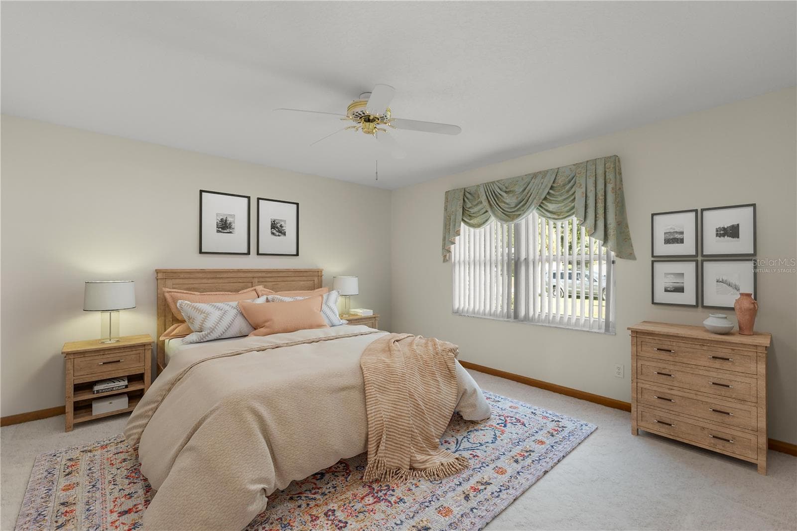Primary Suite-Virtually Staged - 7430 SW 100TH PL, OCALA