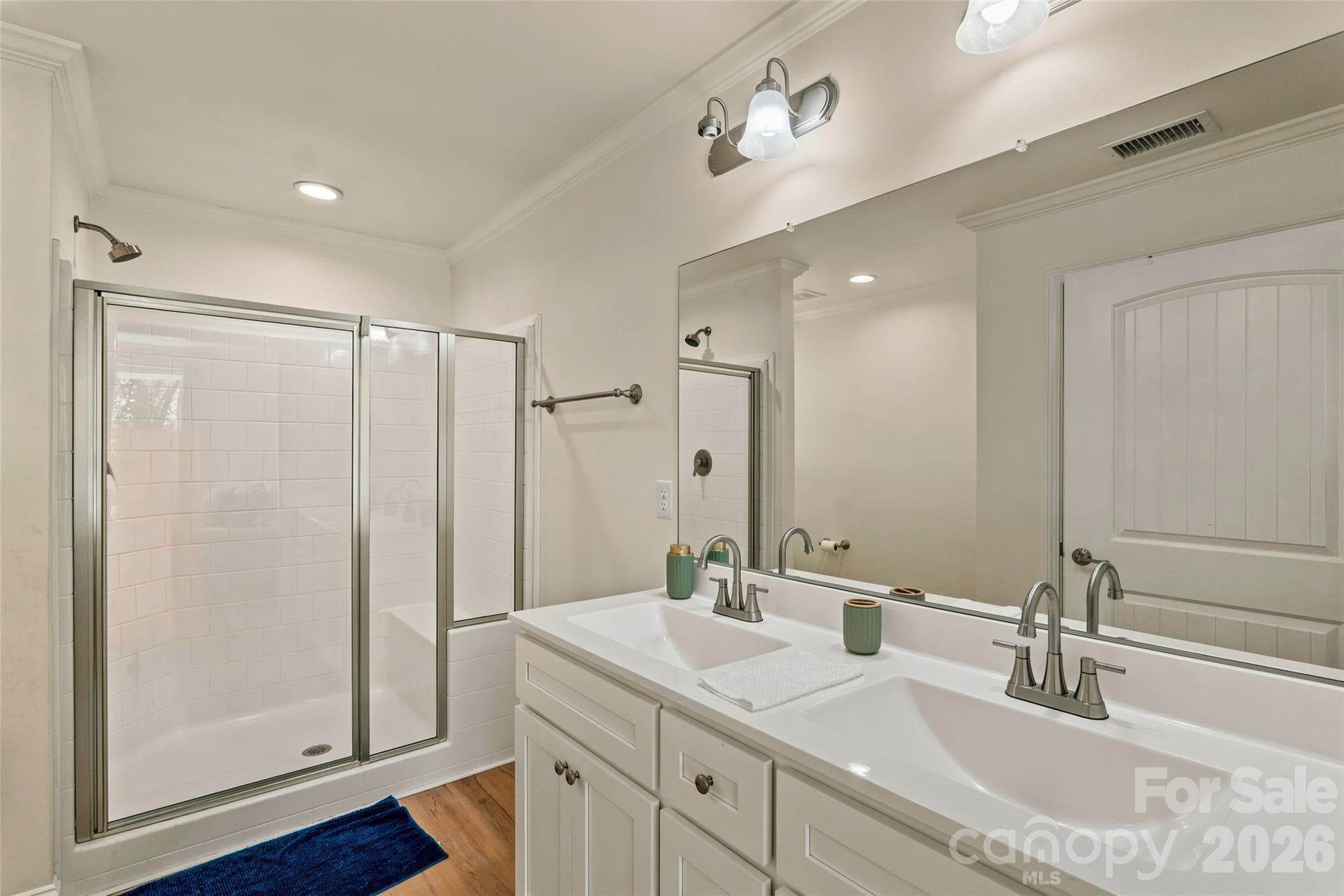 Double vanity, walk-in shower - 60 Spring Mountain Drive, Canton