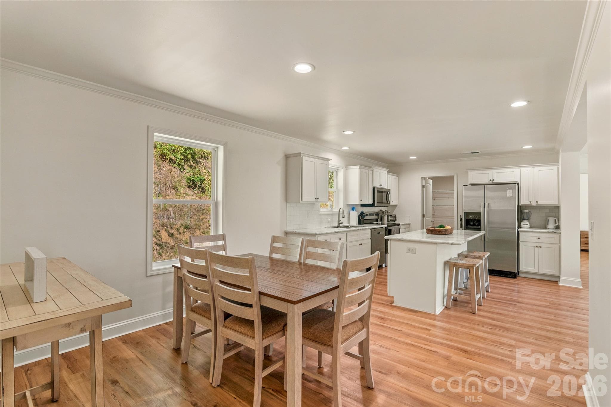 Dining off the kitchen - 60 Spring Mountain Drive, Canton