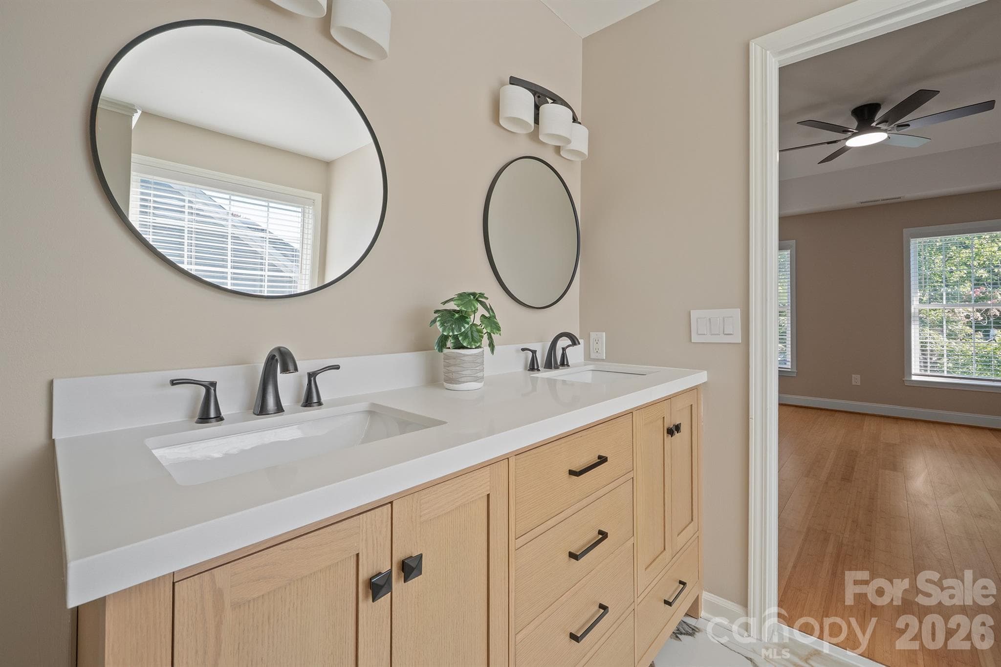 New double sink vanity - 110 Fox Den Circle, Statesville