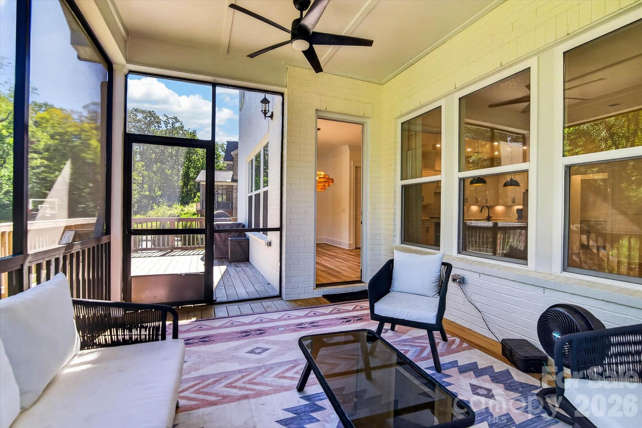 This screened porch is the reason you'll cancel plans to stay home. - 1216 Glade Arch Lane, Huntersville