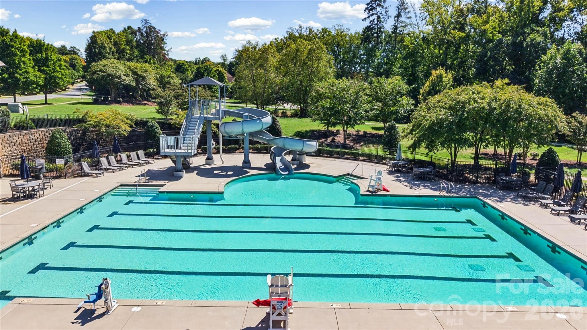 Summer belongs to those who chose Olmsted. Lap lanes for the early risers, or a waterslide for the little ones. - 1216 Glade Arch Lane, Huntersville