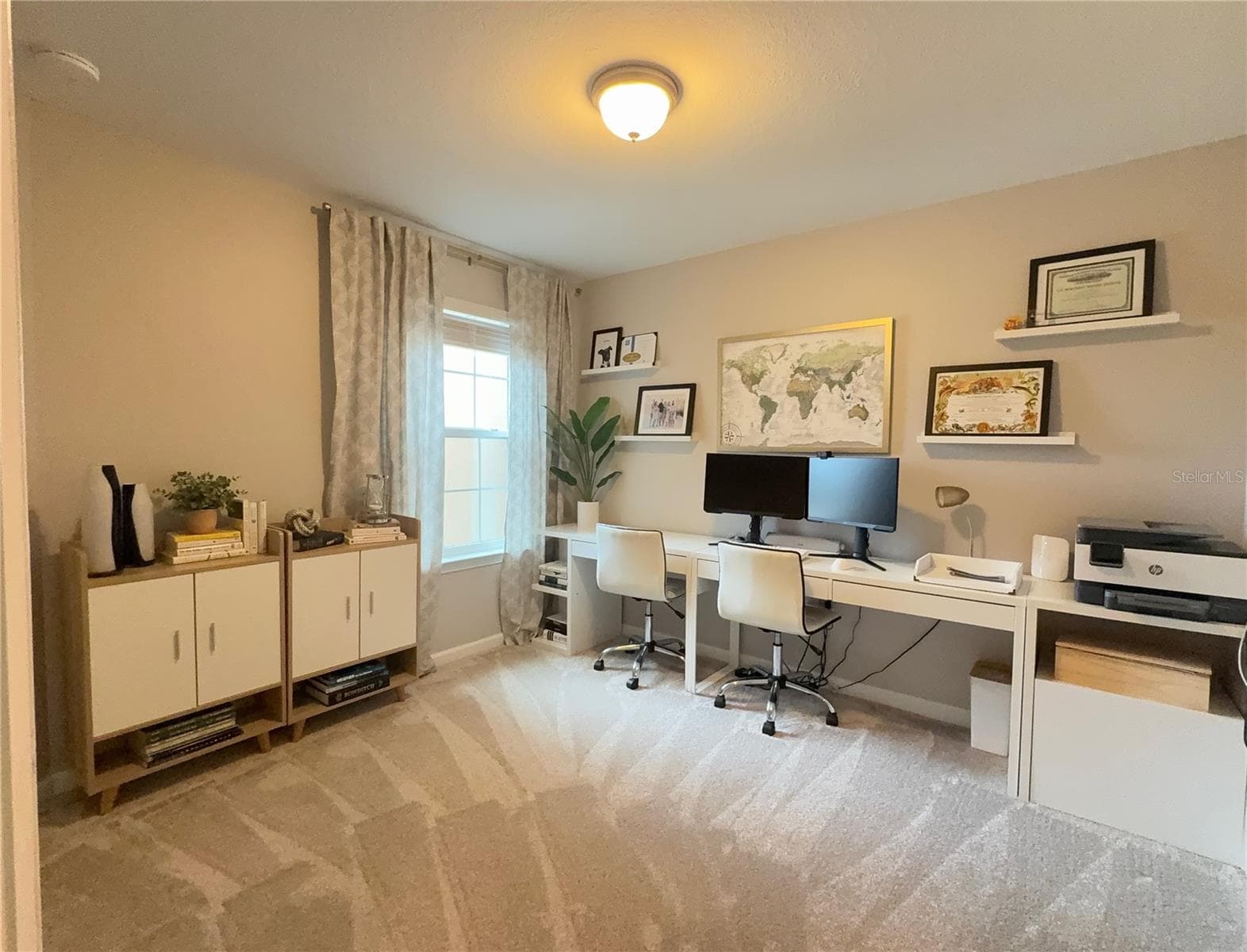 Second bedroom is being used as a dual office - 12207 TRAILHEAD DR, BRADENTON