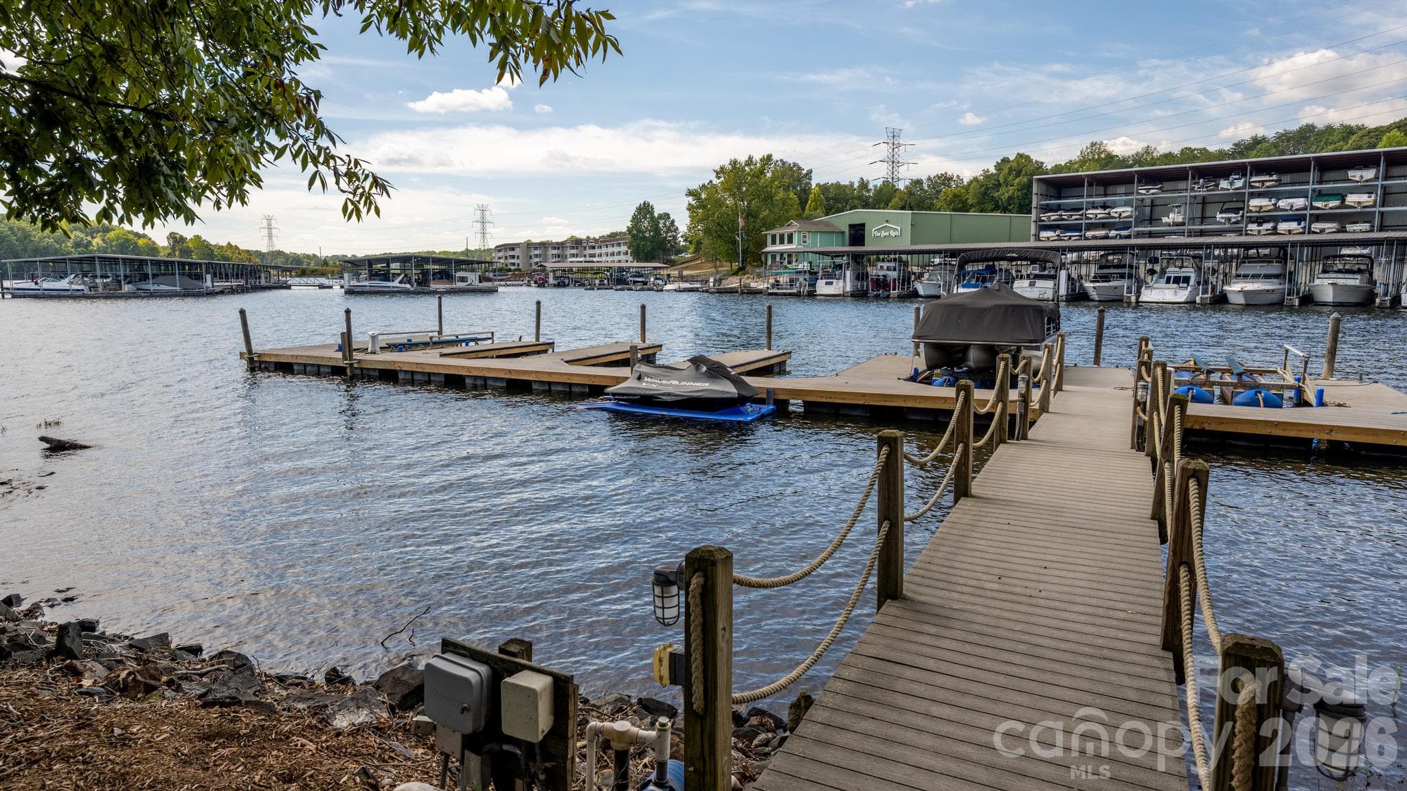 Boat slip use is 2nd from the left. - 4585 Ina Lane, Sherrills Ford