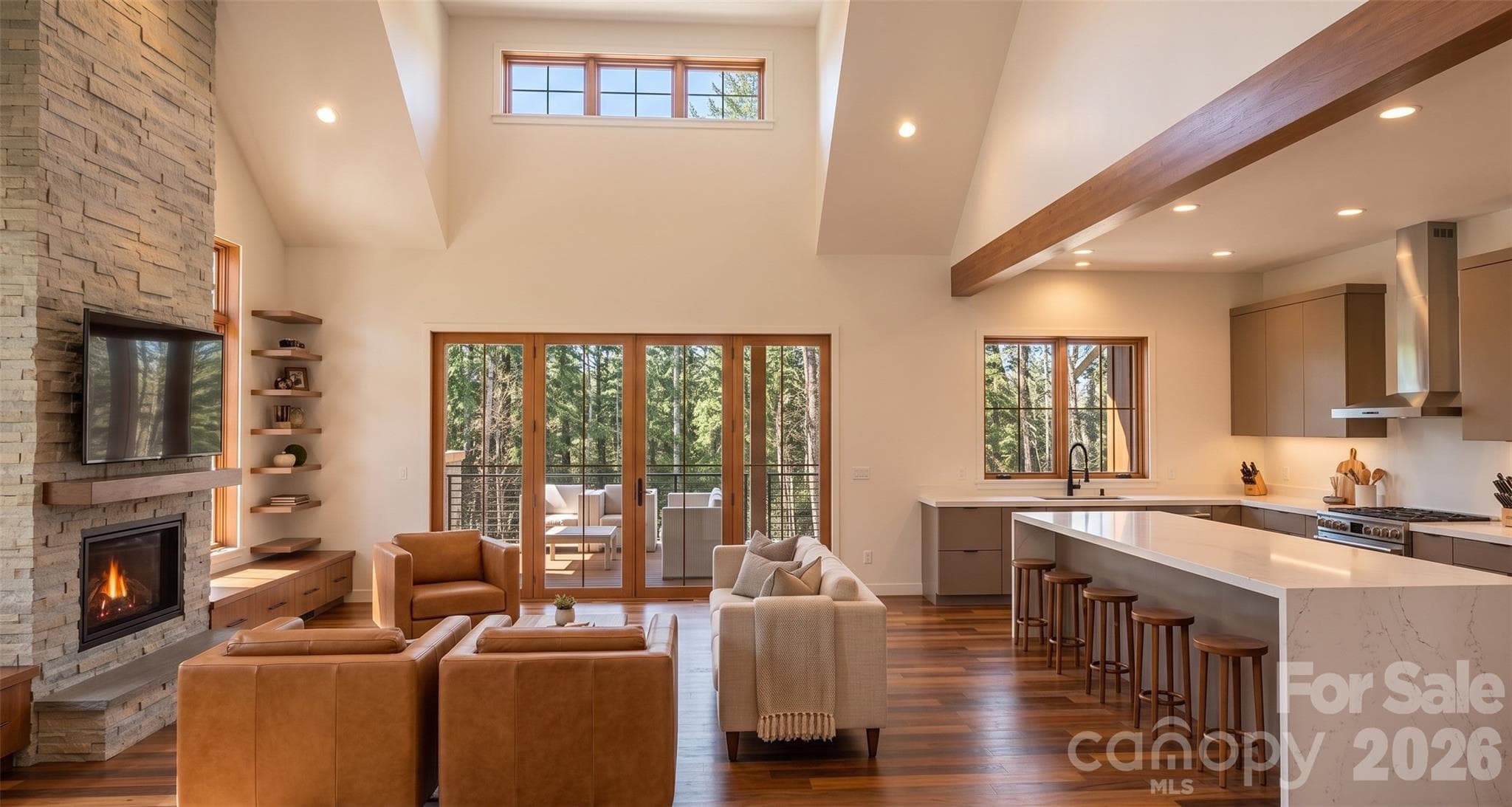 Single Family Residence at Lot 26 Longcliff Lane, Lake Toxaway, photo 6 of 14