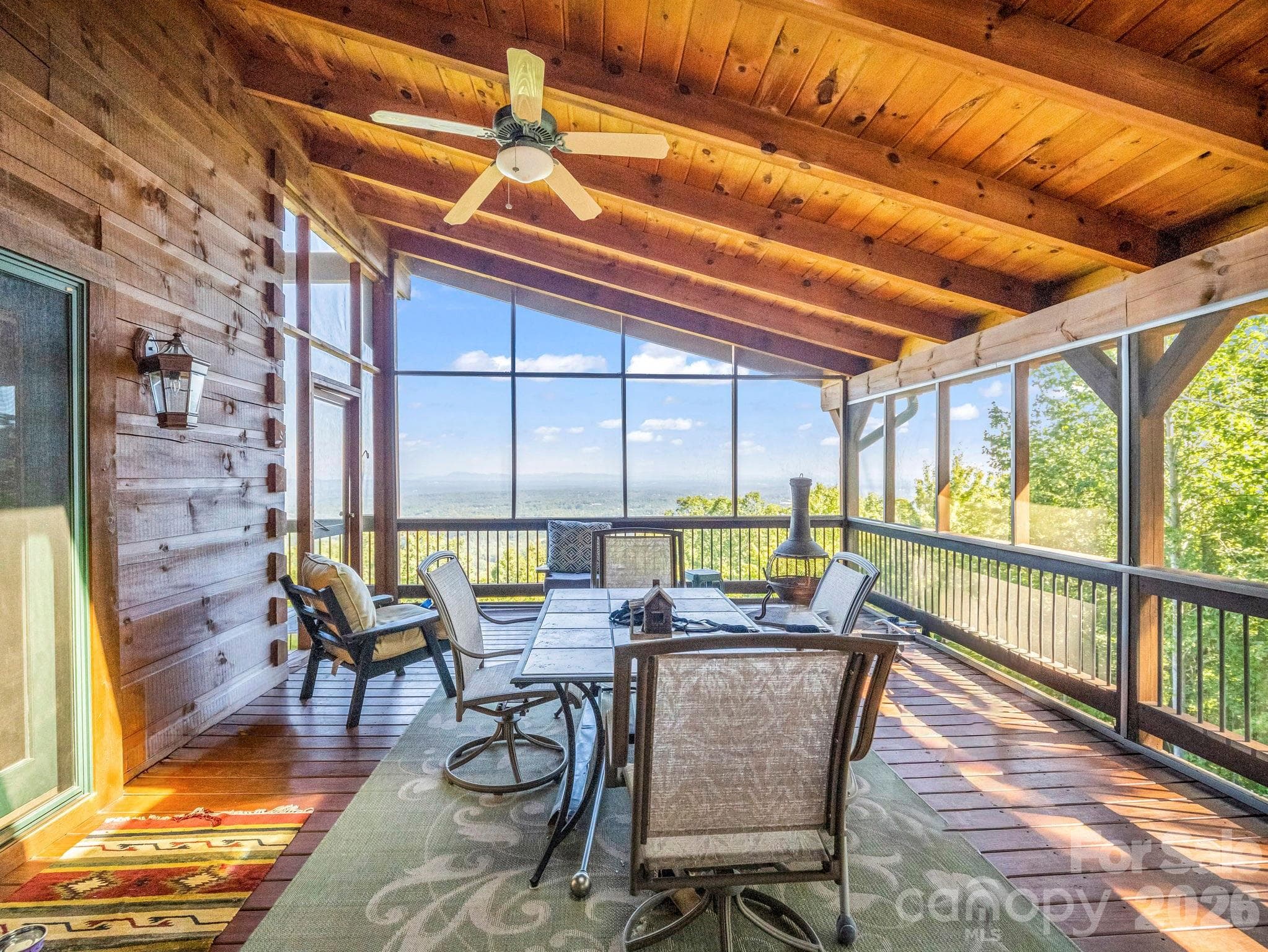 From primary bedroom and main level deck - 5409 Mineral Springs Mountain Avenue, Valdese