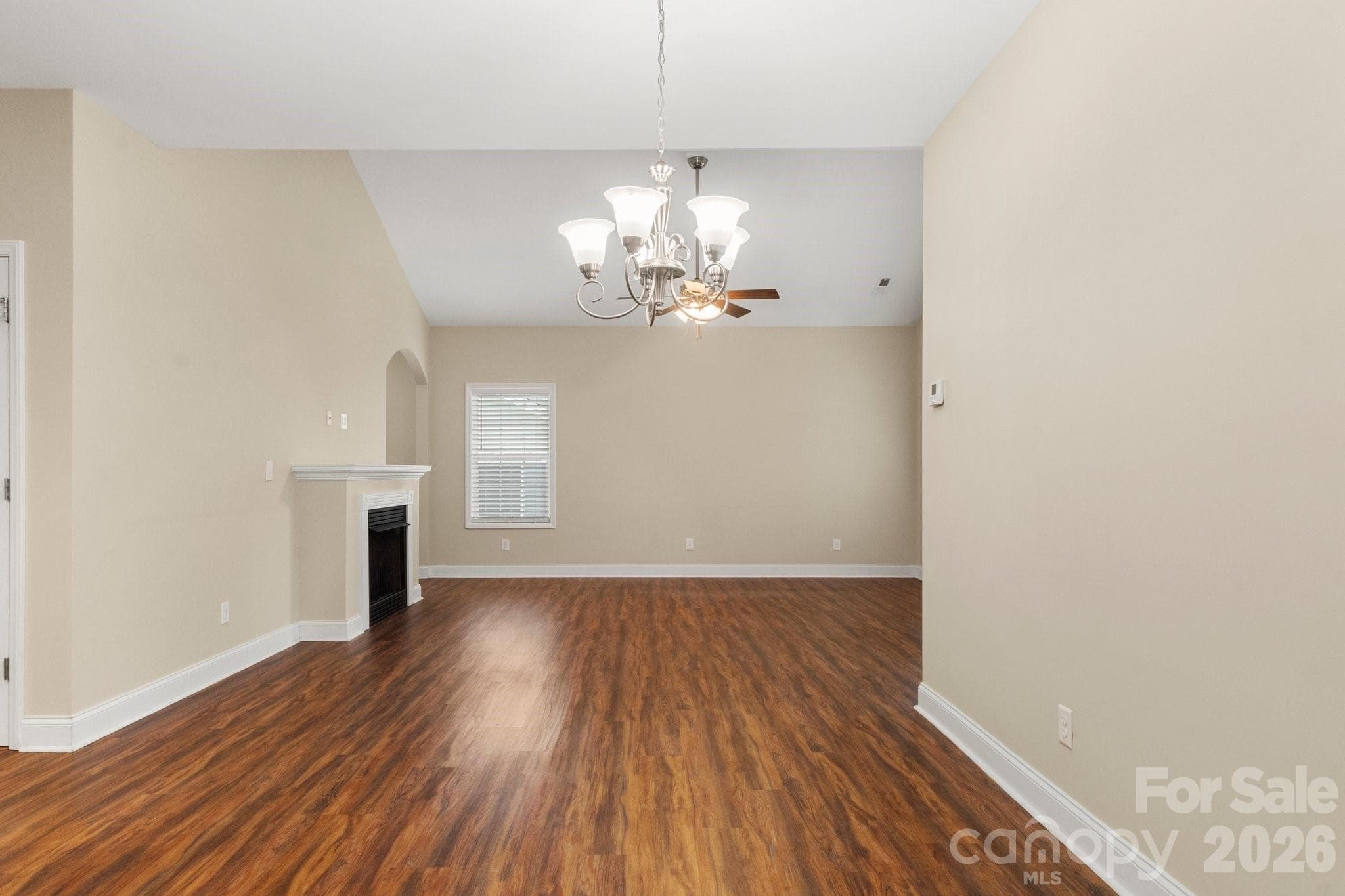 Dining/living - 207 Crystal Springs Lane, Shelby