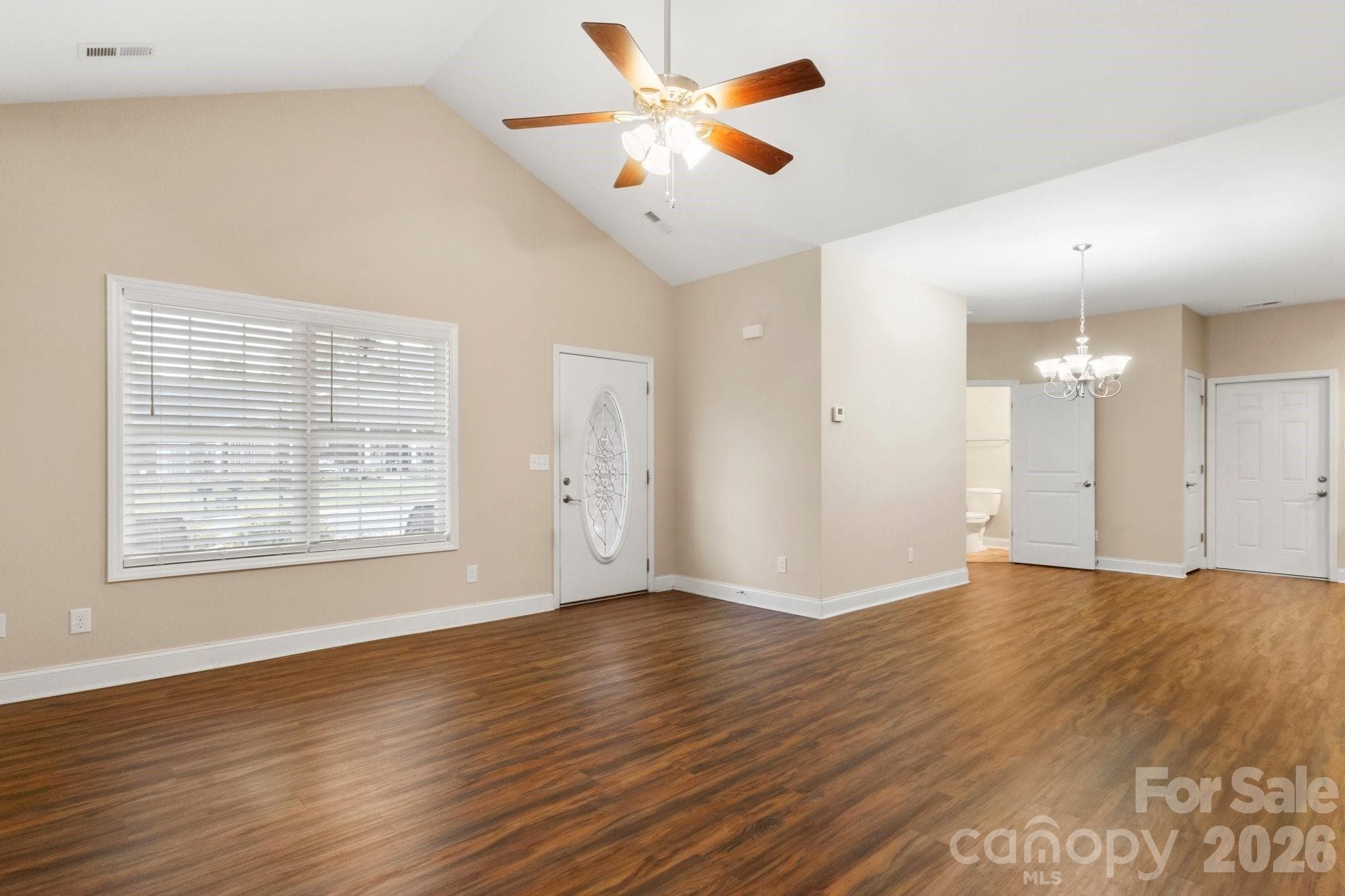 Living/Dining - 207 Crystal Springs Lane, Shelby