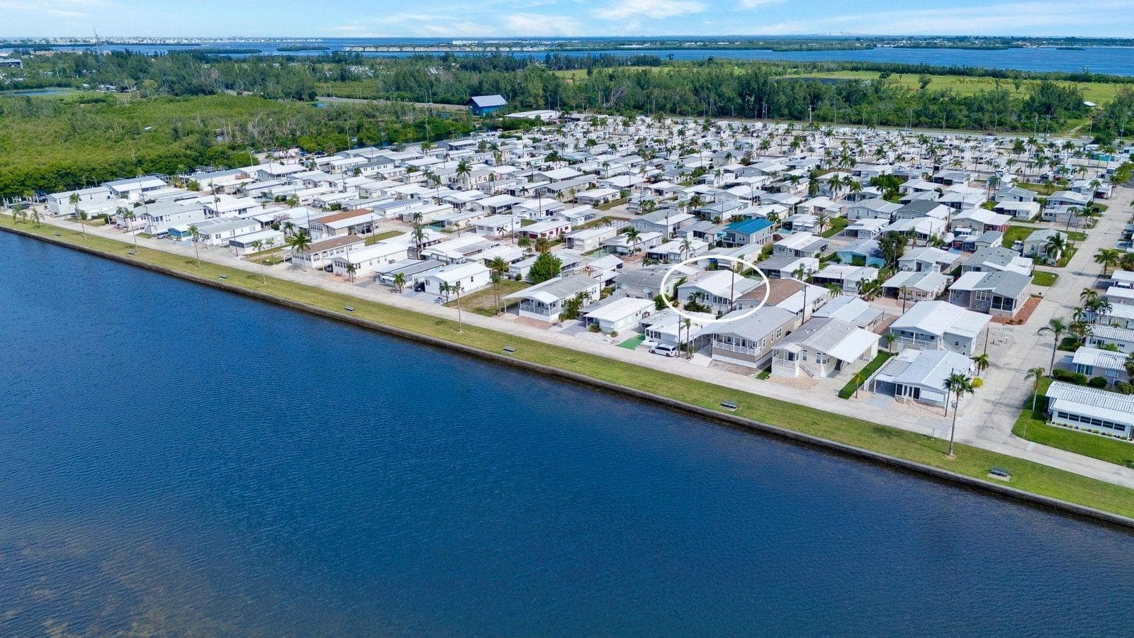 Aerial view of Park - 10315 CORTEZ RD W #7F, BRADENTON