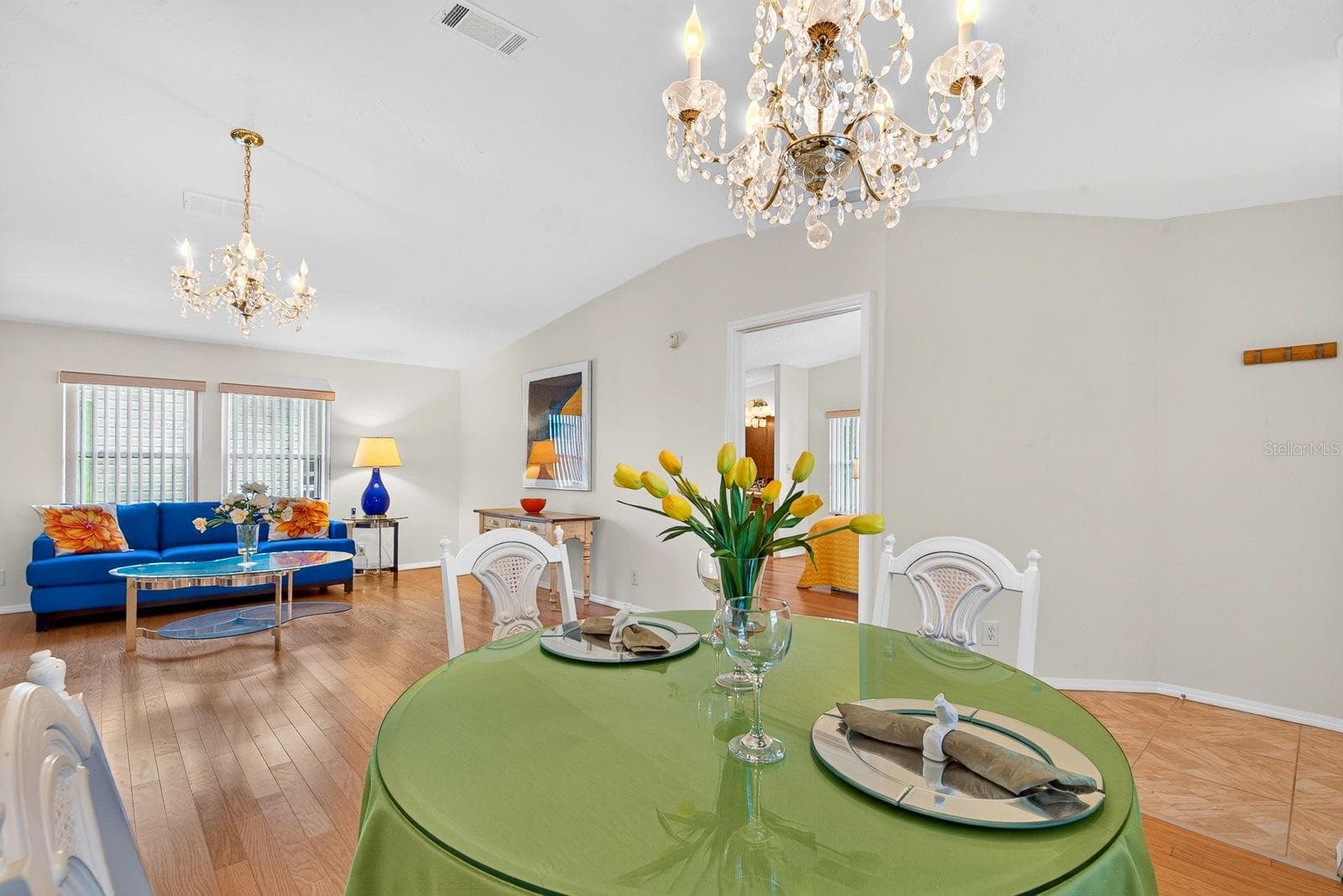 Dining area facing with Master Bedroom to the right - 10315 CORTEZ RD W #7F, BRADENTON