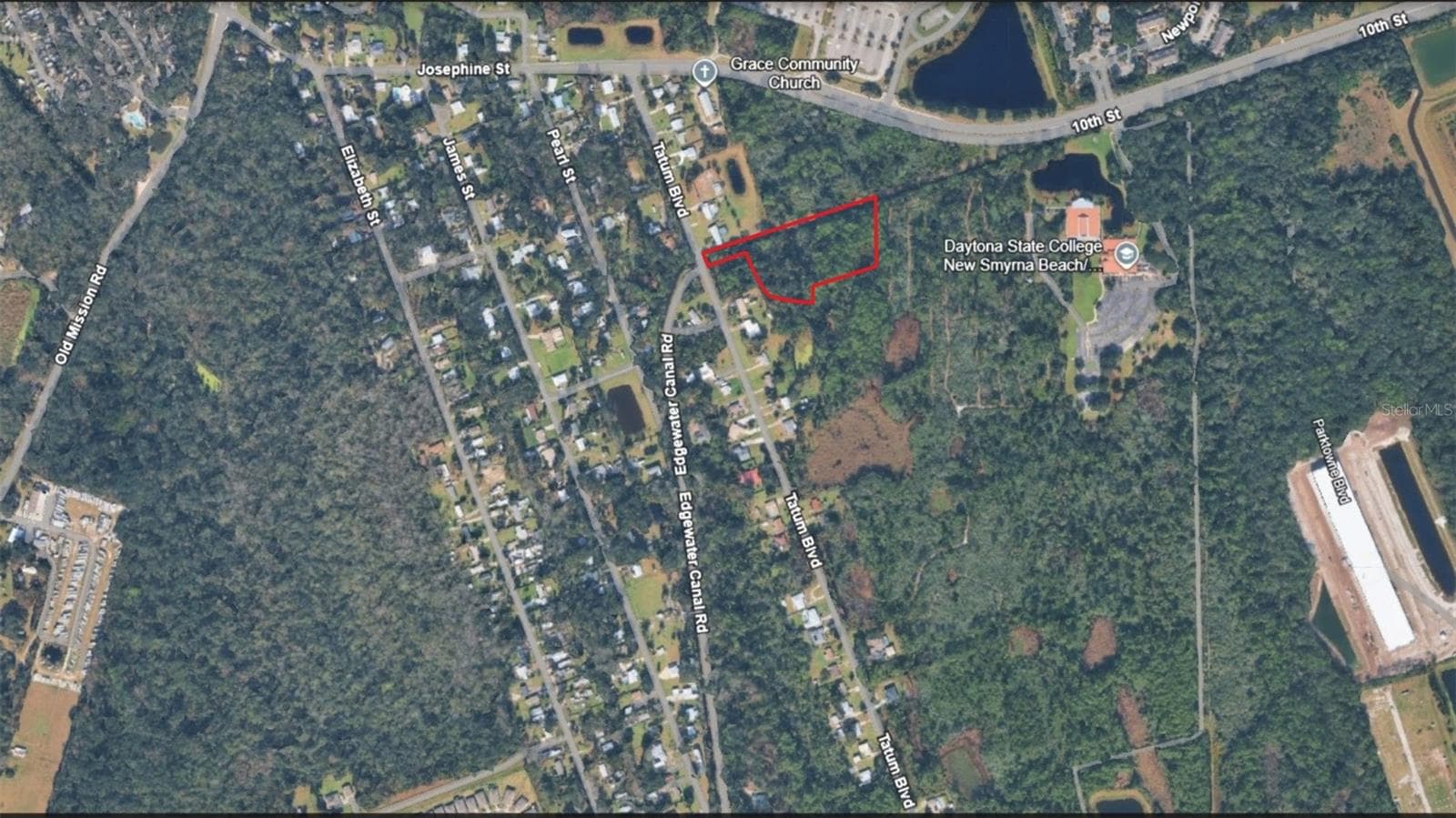Land at TATUM BLVD, NEW SMYRNA BEACH, photo 2 of 9