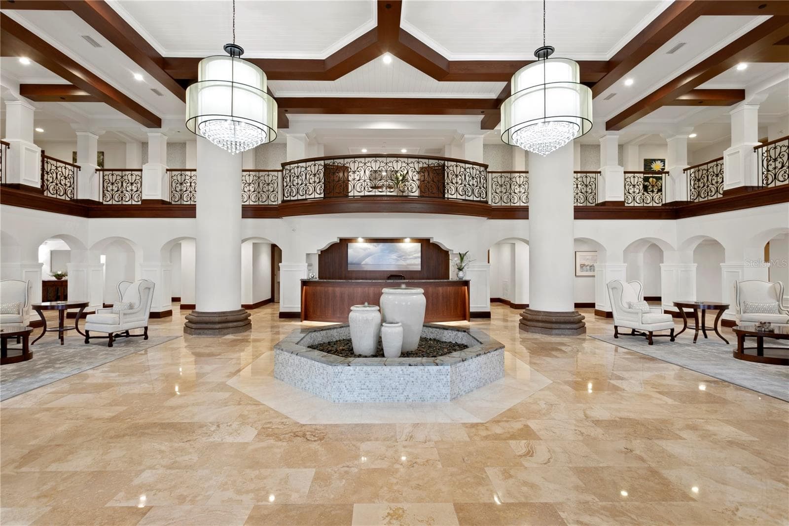 Newly renovated Lobby with Mezzanine and concierge desk - 4201 BAYSHORE BLVD #2101, TAMPA