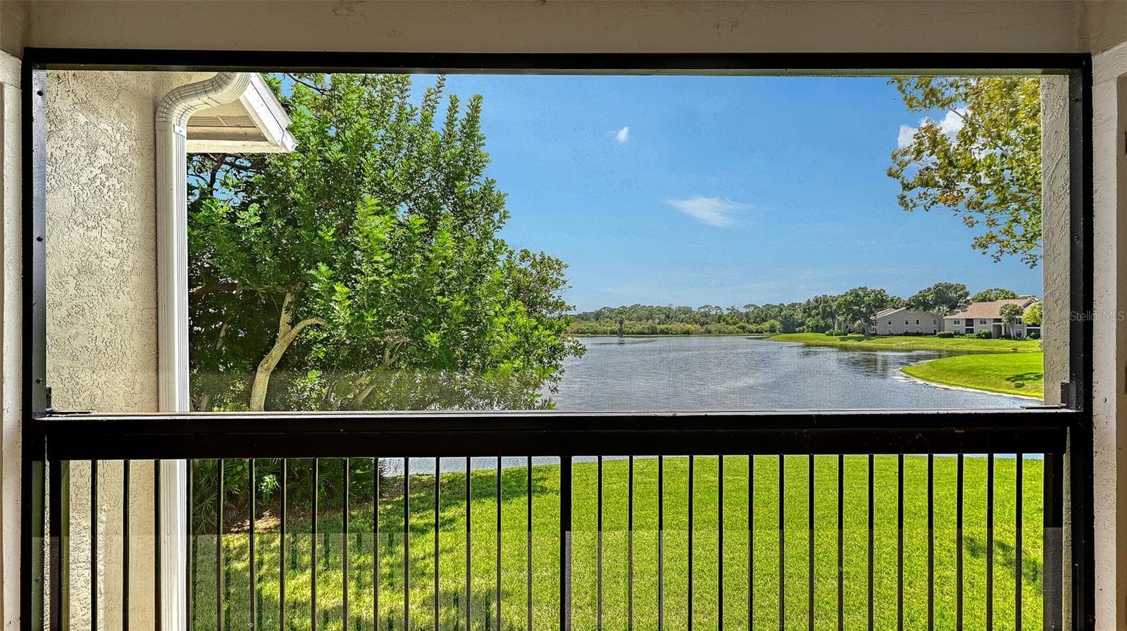 Lake View from the Balcony - 4025 CROCKERS LAKE BLVD #22, SARASOTA