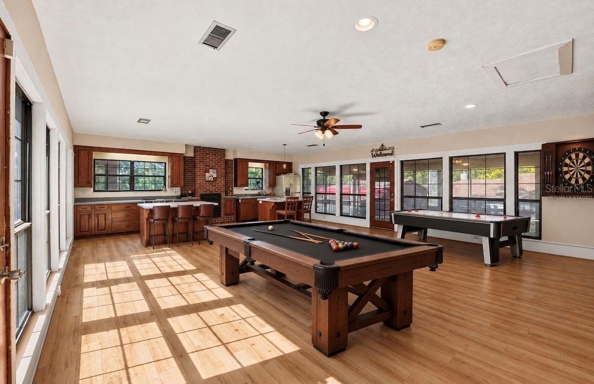 Virtually staged as a game room - 18784 NW 230TH ST, HIGH SPRINGS