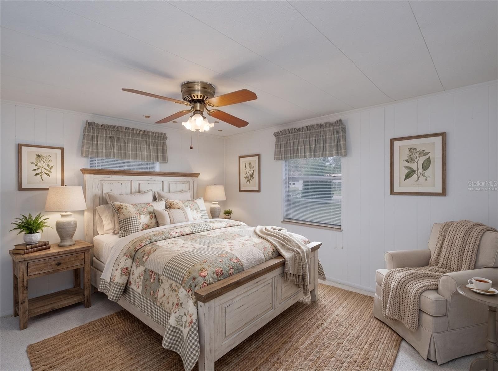 Bedroom #3 Virtually Staged - 6443 NE COUNTY ROAD 660, ARCADIA