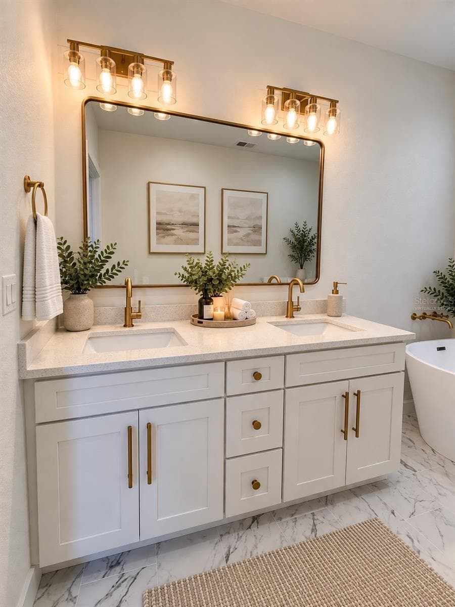 Virtually Staged - 707 W COUNTRY CLUB DR, TAMPA