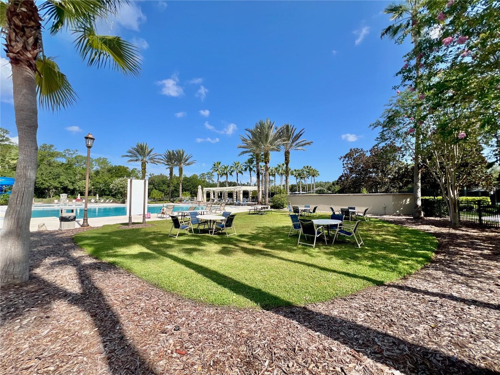 A view of the Beautiful Community Pool Area - 14824 TUDOR CHASE DR, TAMPA
