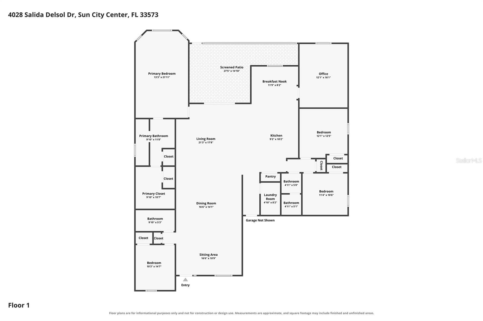 Single Family Residence at 4028 SALIDA DELSOL DR, SUN CITY CENTER, photo 3 of 47