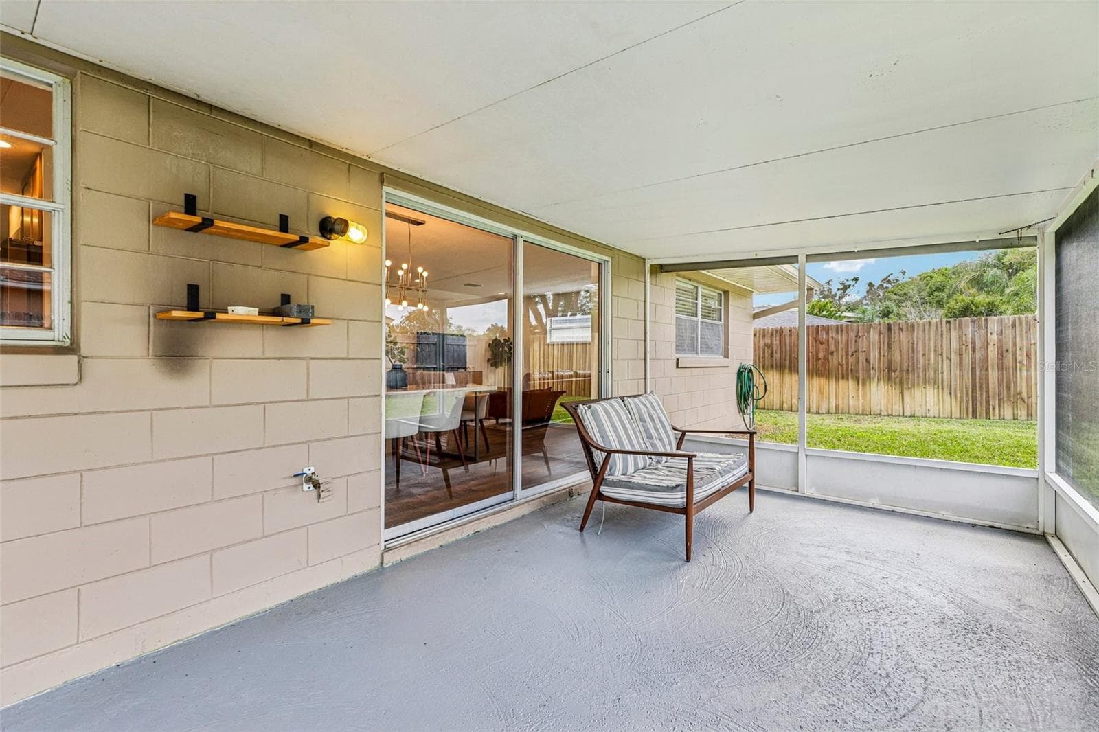Screened in back porch - 1519 GLASTONBERRY RD, MAITLAND