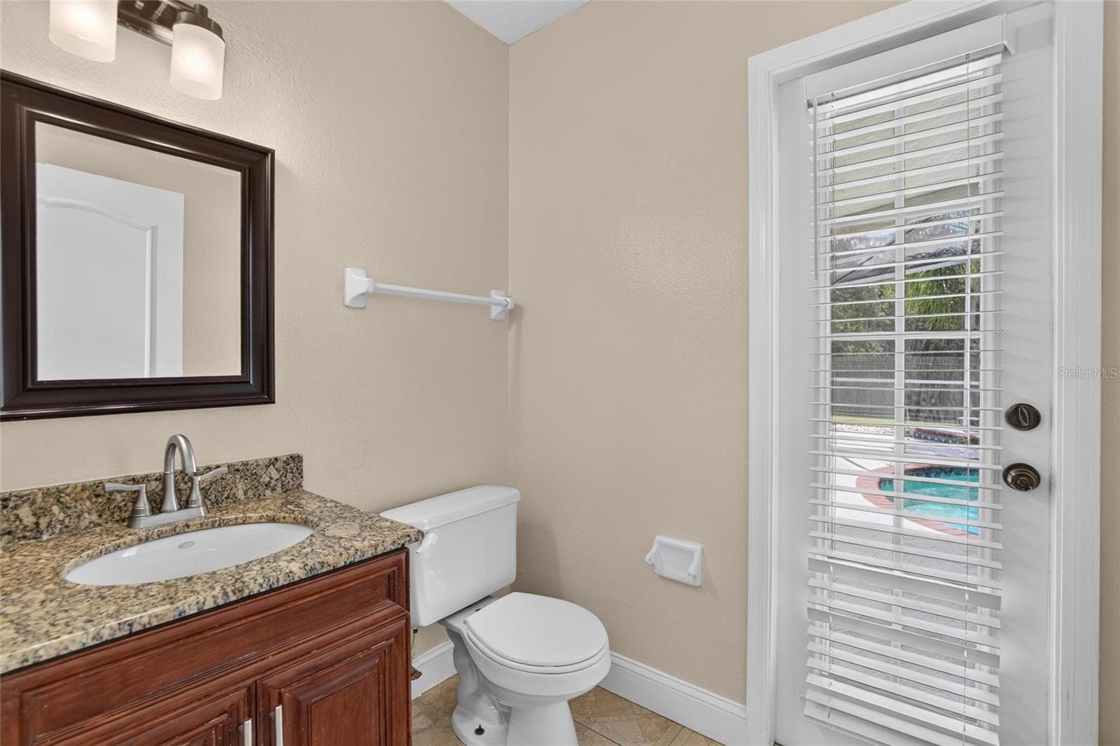 downstairs bathroom - 9110 ROCKROSE DR, TAMPA