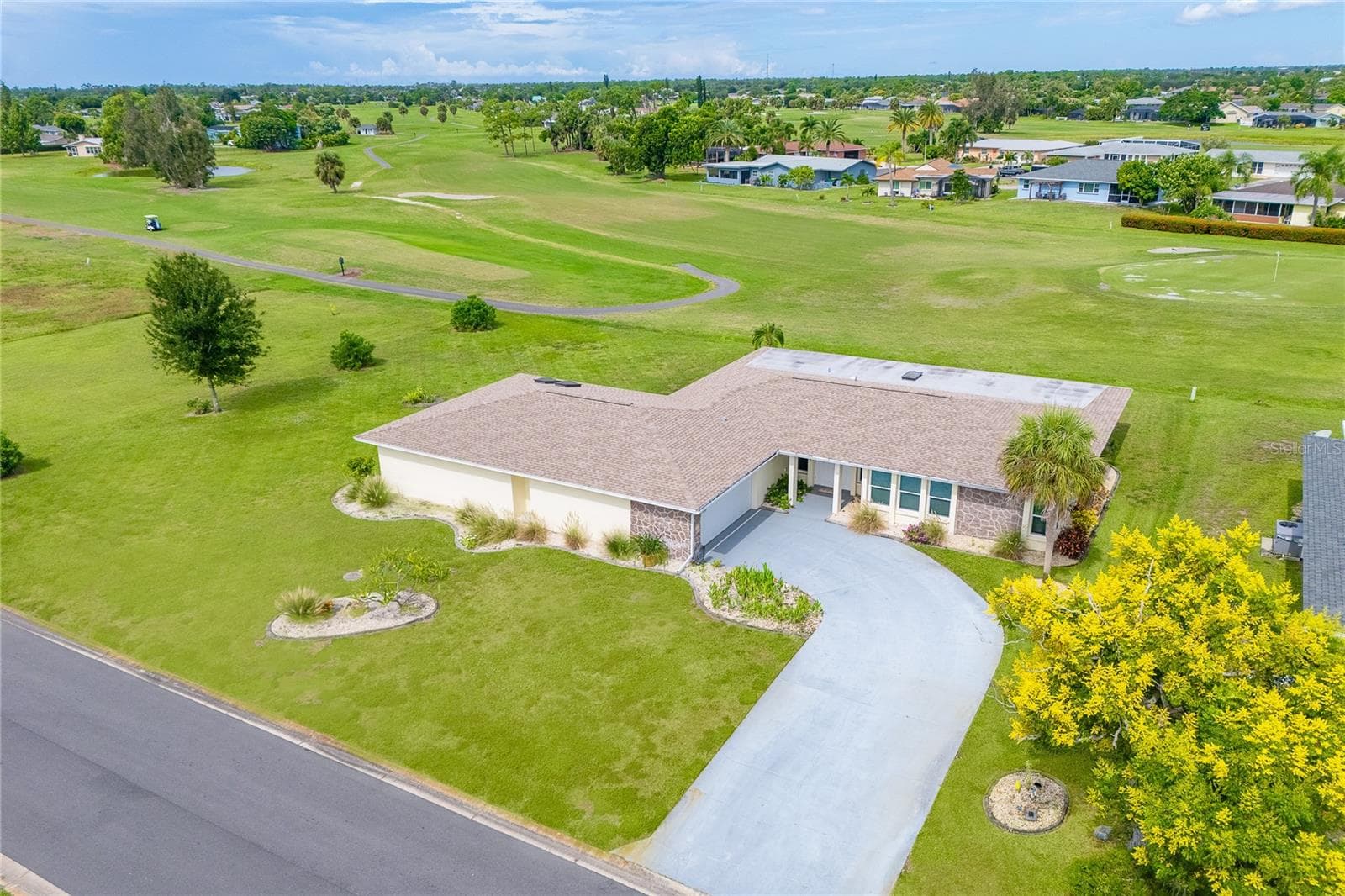 Aerial - 114 CADDY RD, ROTONDA WEST