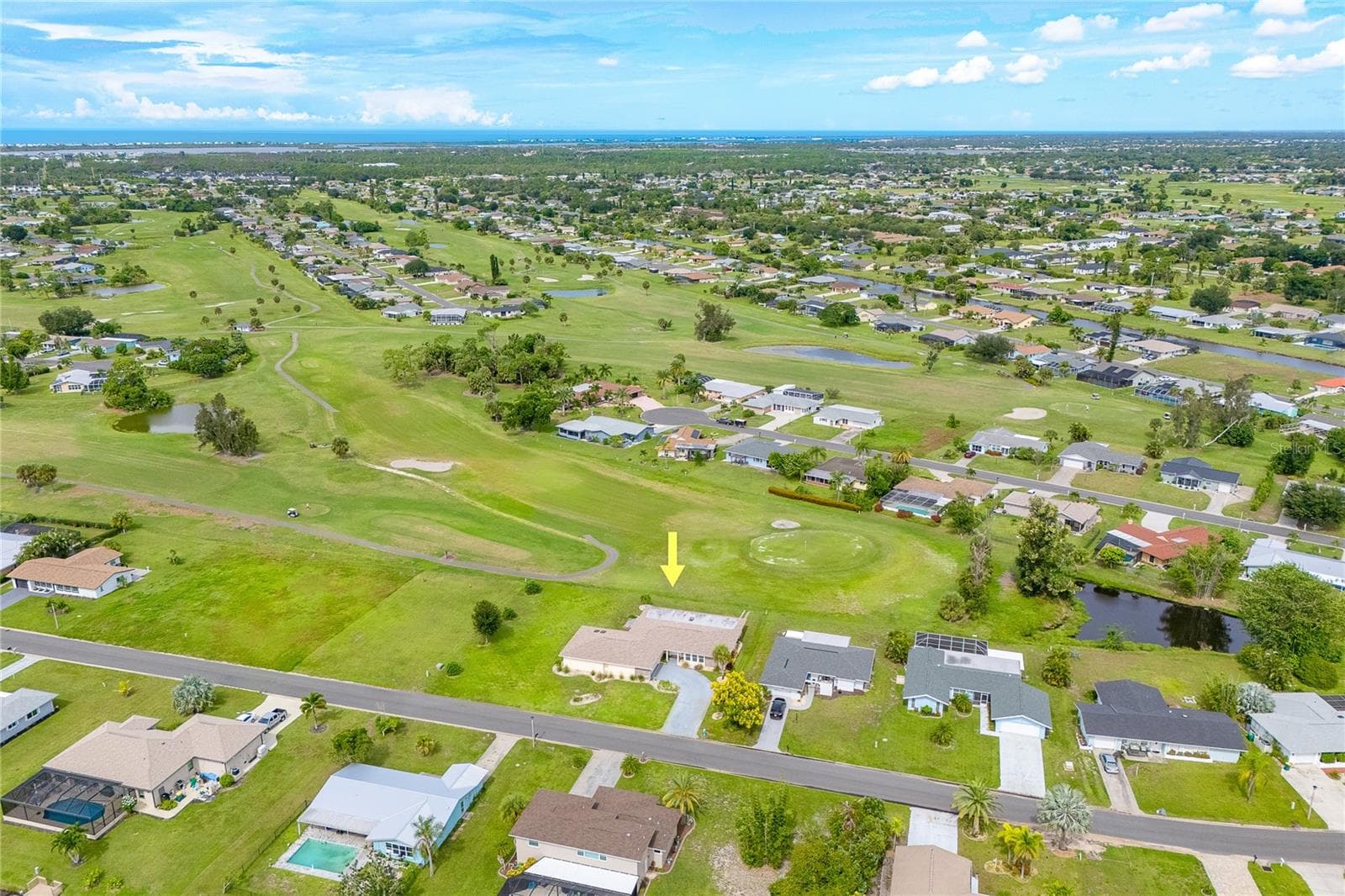Aerial - 114 CADDY RD, ROTONDA WEST
