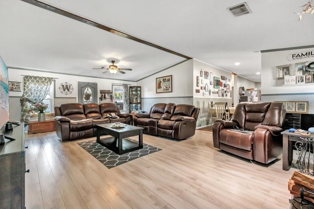 Living Room - 3688 PIONEER TRAILS BLVD E, LAKELAND