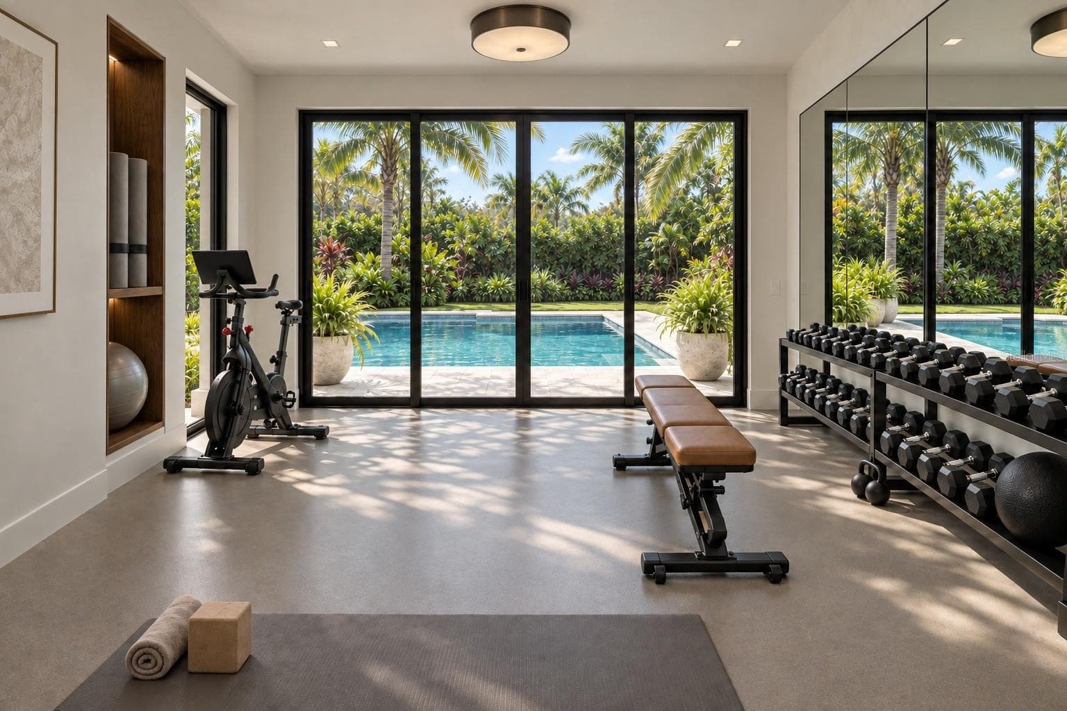 Workout Room Inspiration - 918 ENCLAVE PL, WINTER PARK