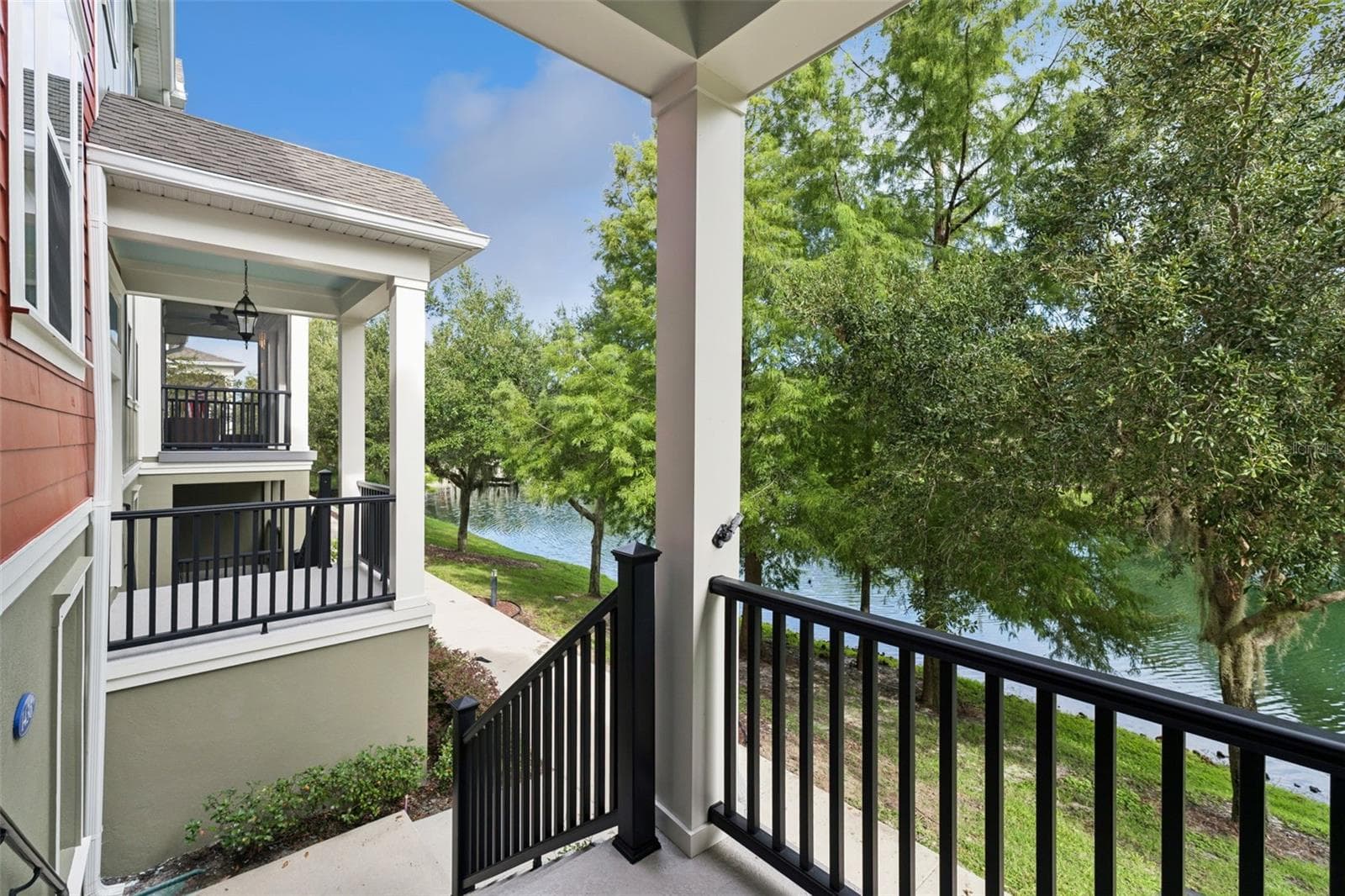 Front Porch View -Overlooking the Pond - 1436 WINTER WHARF LN, WINTER SPRINGS