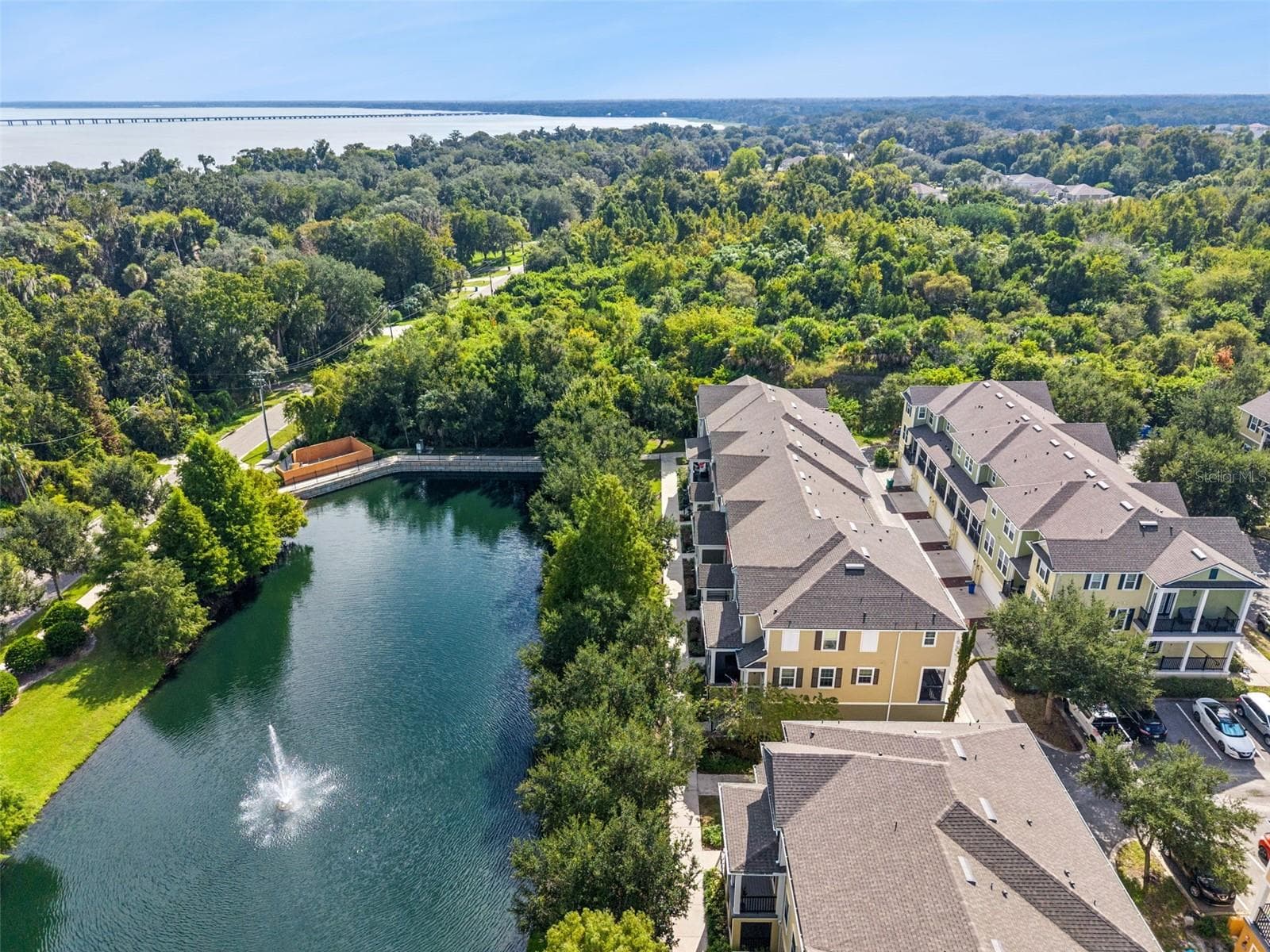 Overhead of Building and Pond. - 1436 WINTER WHARF LN, WINTER SPRINGS