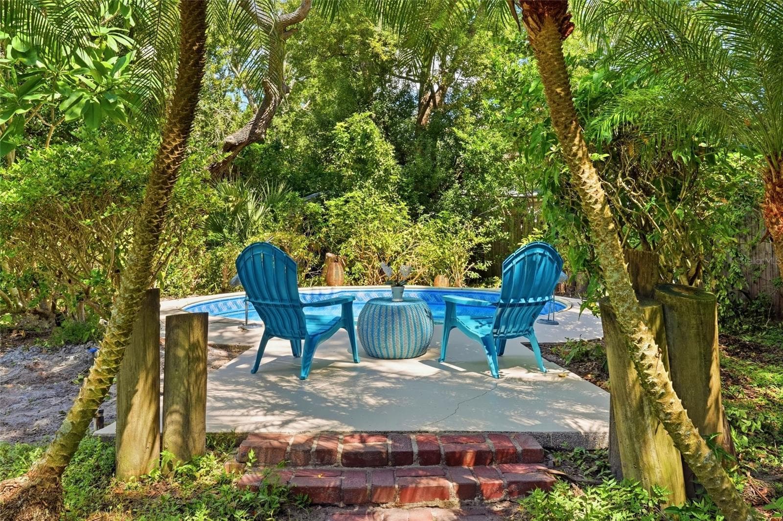 Lush Greenery and a Charming In-Ground Pool - 1721 DORCHESTER RD, CLEARWATER