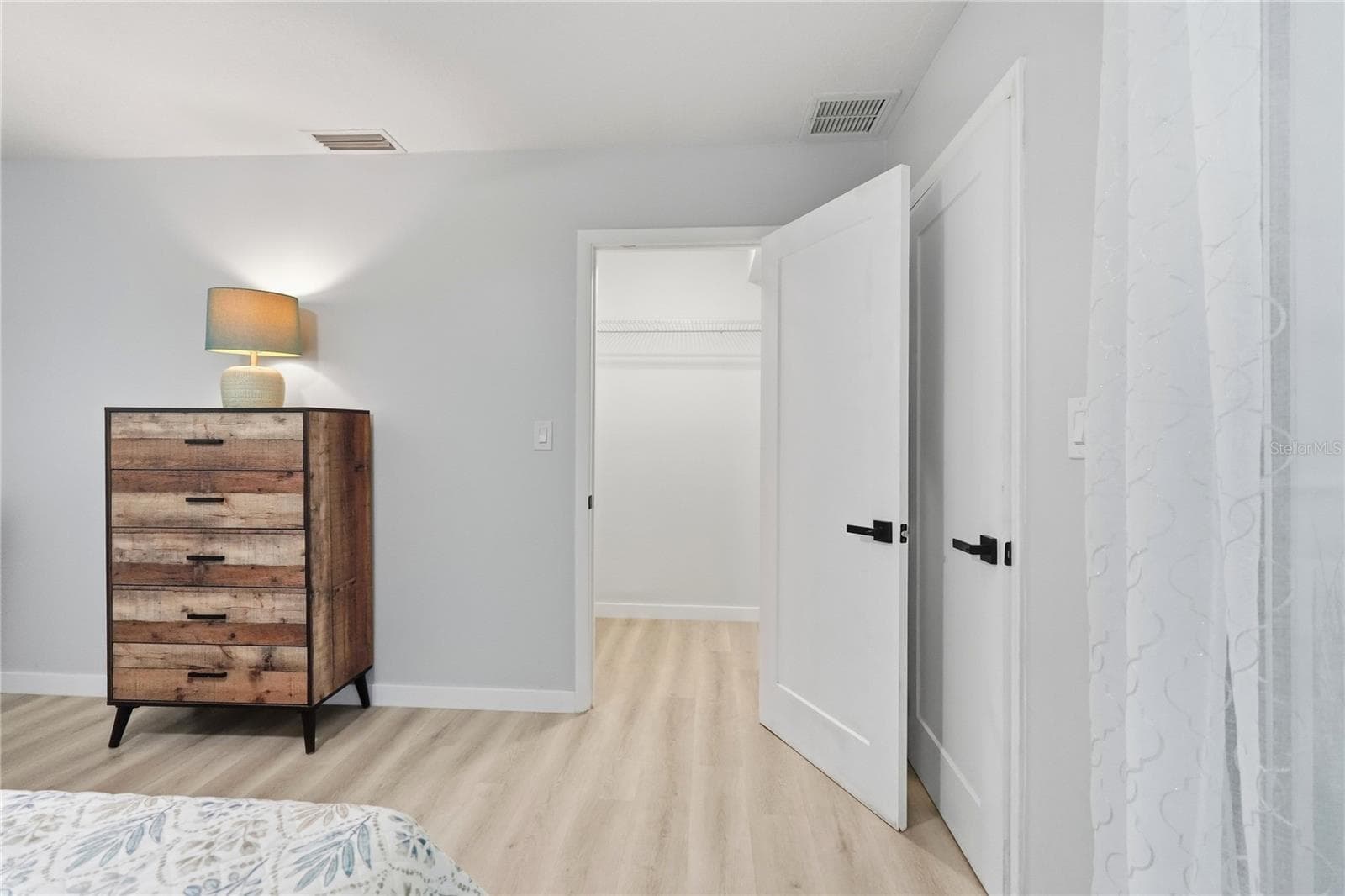 Primary Bedroom - this is ONE of the TWO Walk-In Closets. - 1721 DORCHESTER RD, CLEARWATER