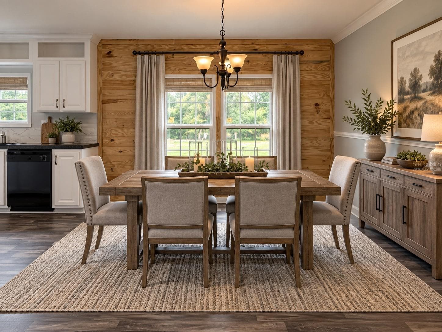 Virtually staged dining area - 2617 NW 58TH AVE, JENNINGS