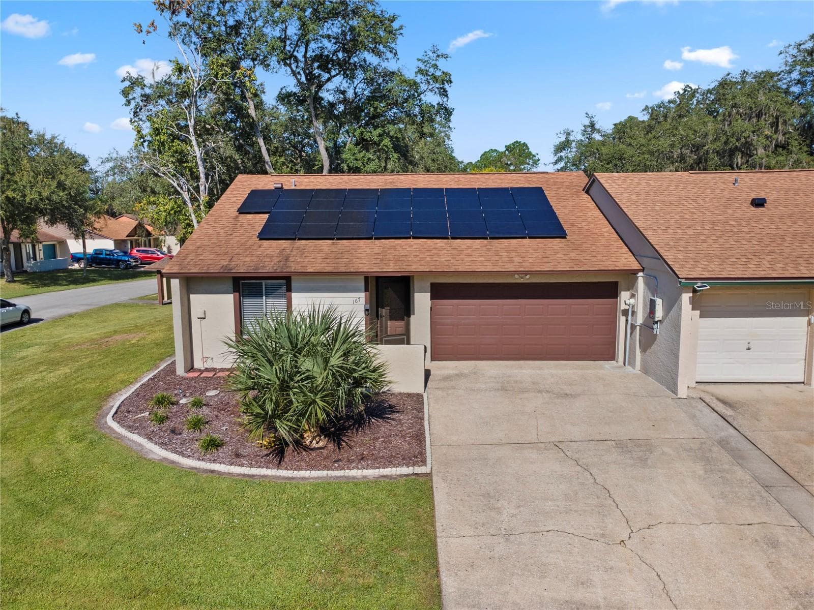 Front with solar - 167 CLEAR LAKE CIR, SANFORD
