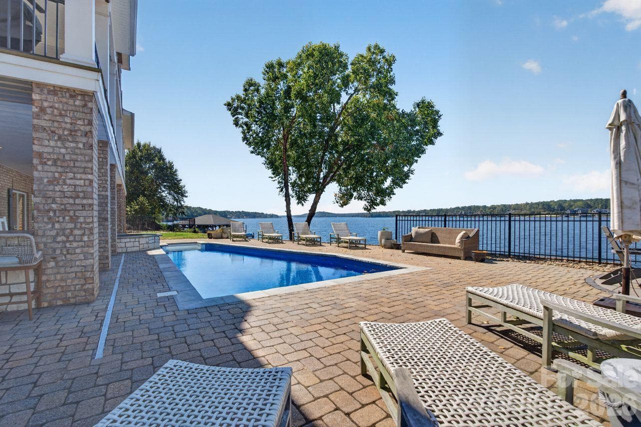 pool view - 148 Forest Lake Court, Mount Gilead