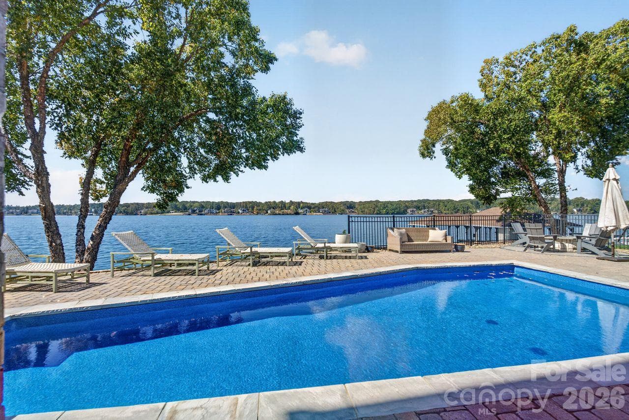 pool view - 148 Forest Lake Court, Mount Gilead