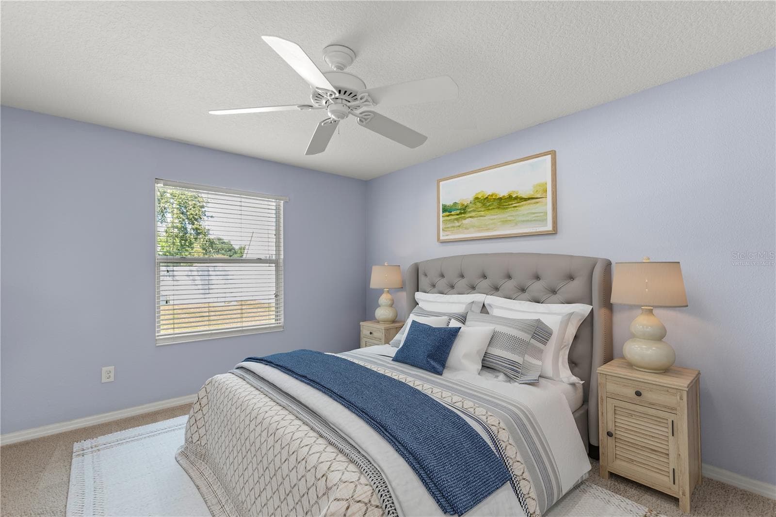 Second Bedroom - Virtually Staged - 12166 NE 51ST CIR, OXFORD