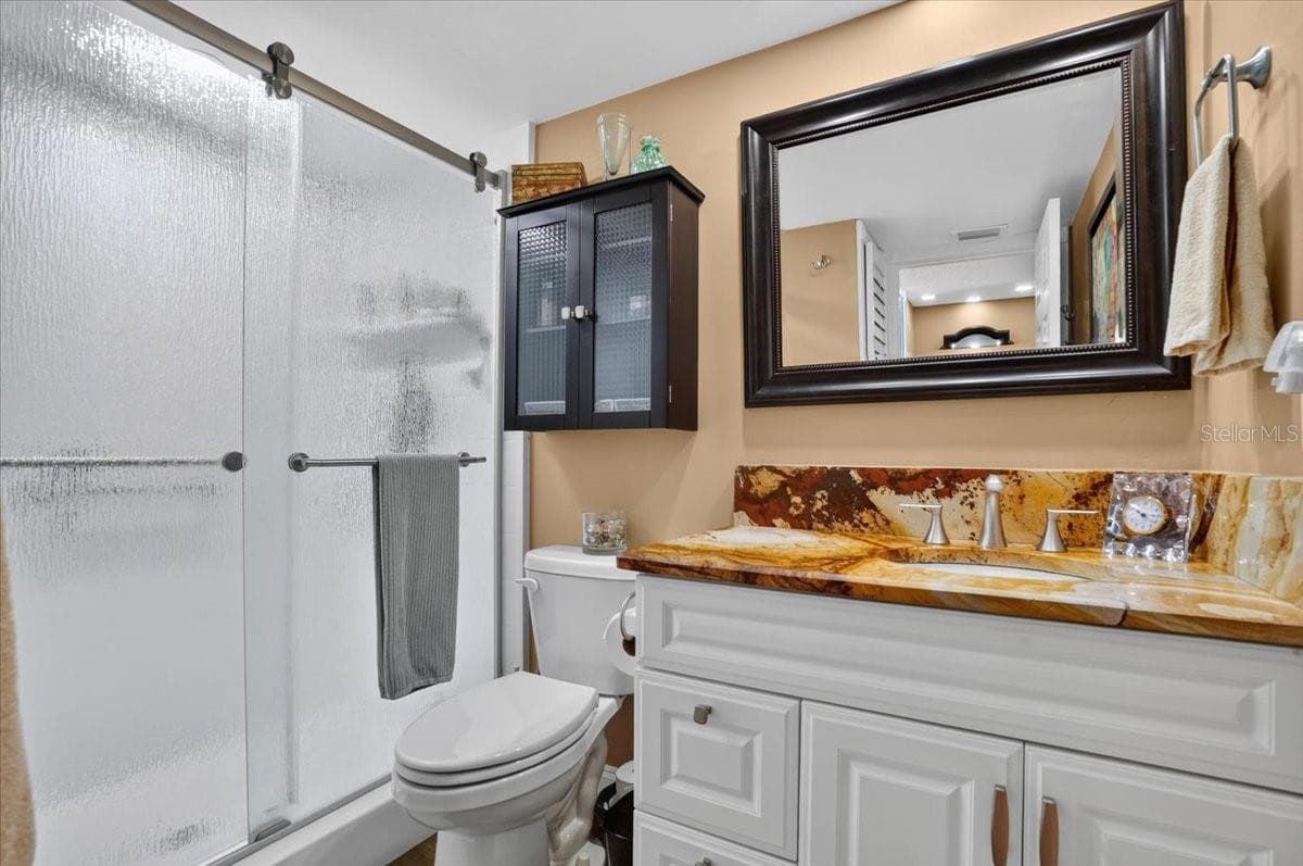 Primary bathroom 2 - 7300 SUN ISLAND DR S #701, SOUTH PASADENA