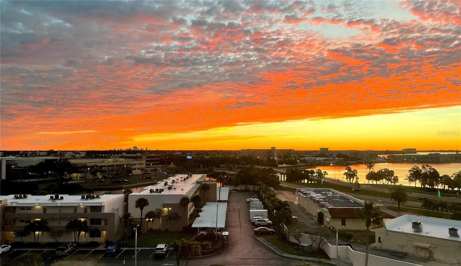 Sunrise from condo - 7300 SUN ISLAND DR S #701, SOUTH PASADENA