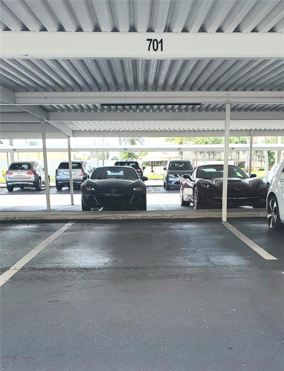 Assigned parking spot - 7300 SUN ISLAND DR S #701, SOUTH PASADENA